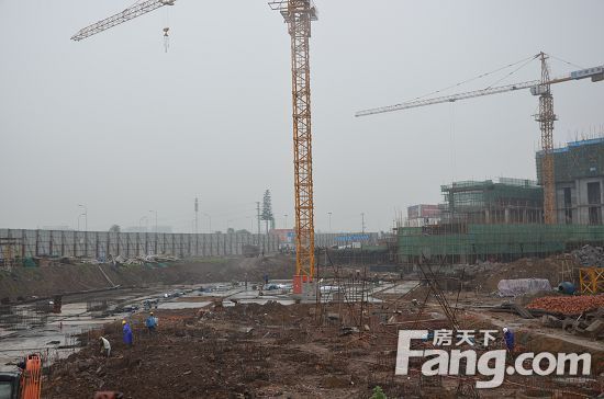 12广安文体中心正式开建