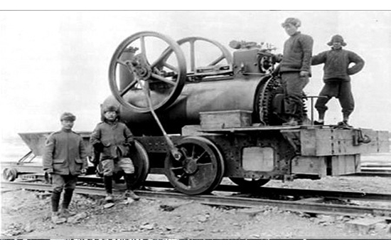 第一台蒸汽机图片