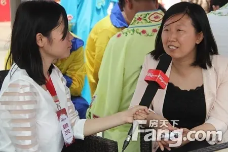 衡水春季房展采访上海公馆营销总监赵艳玲