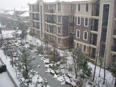 南阳台冬季雪景