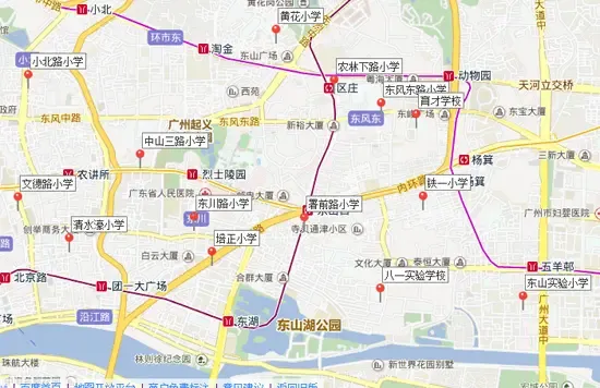 【广州】市场 :2016年 房地图:越秀区名校排行及 房均价一览