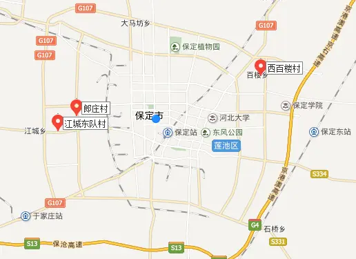 发布3则征地告知书,拟征收保定市江城乡,颉庄乡,百楼乡三个乡镇的共