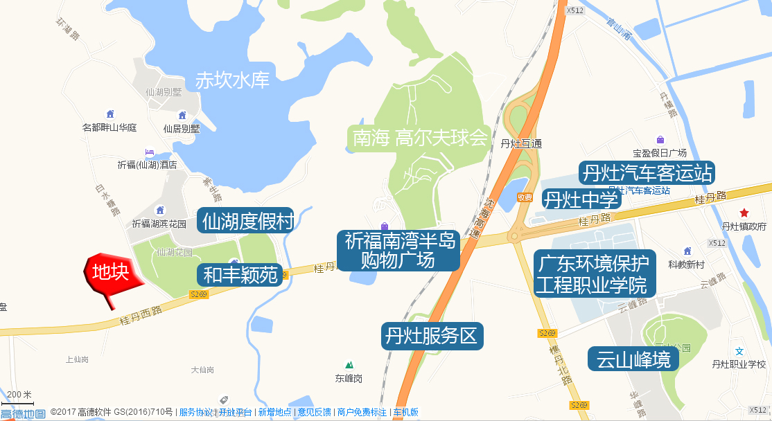 丹灶镇地图图片