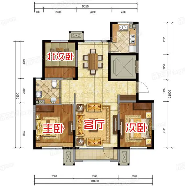 华润万橡府 115平米样板间 人文气息满满-唐山新房网-房天下