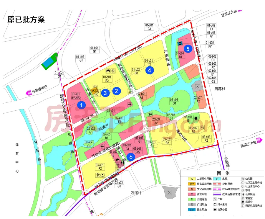 江门滨江最新规划图图片