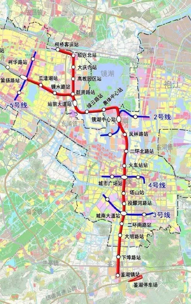 绍兴地铁规划图上虞图片