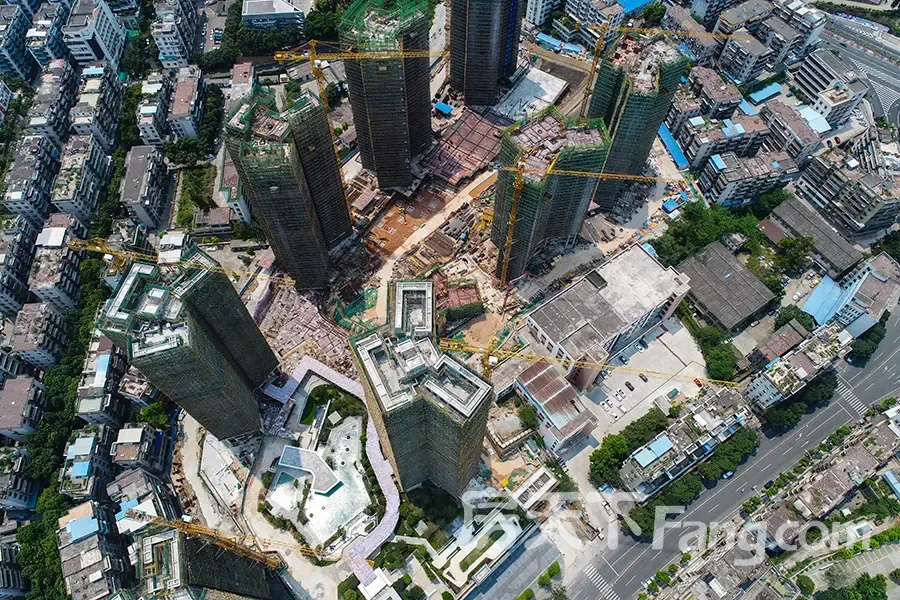 海逸峰璟在售悦峰轩1幢73-118㎡ 航拍图抢看-江门新房网-房天下