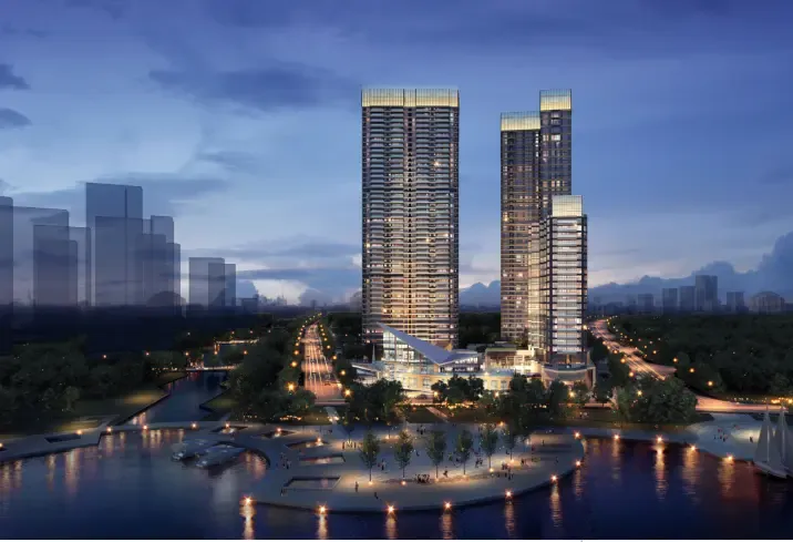 ( 长沙梅溪湖&mdash;&mdash;卓越&middot;湾汇 效果图)