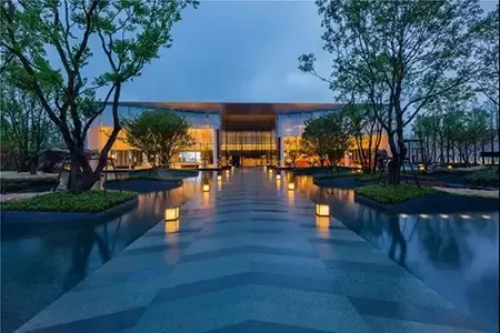 无论是上海还是苏州的公园世纪项目 功能性考量也是仁恒景观的独到之