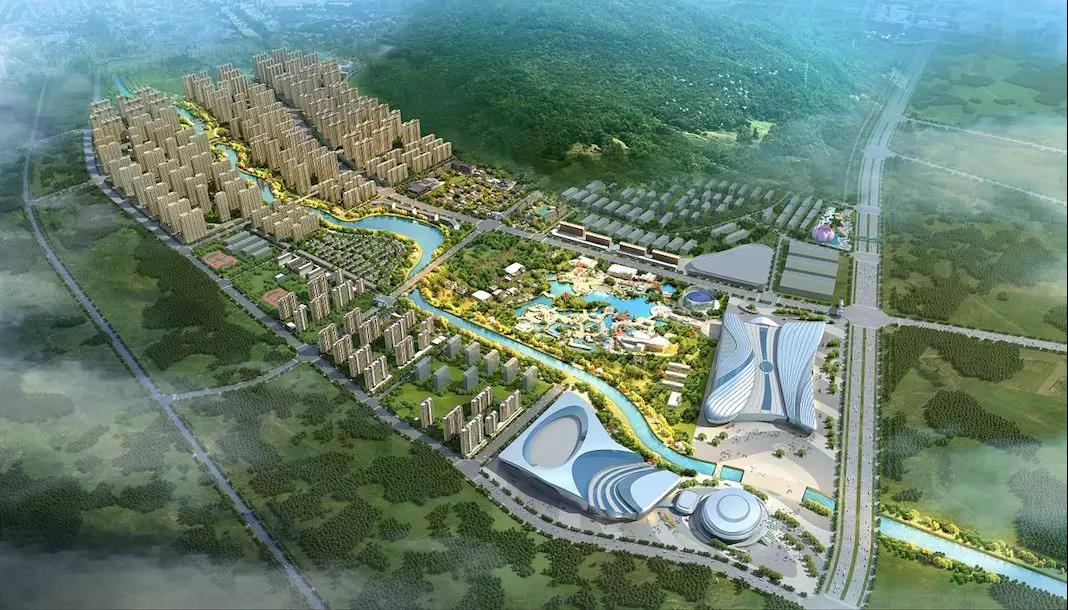 济南万达文旅城规划图图片
