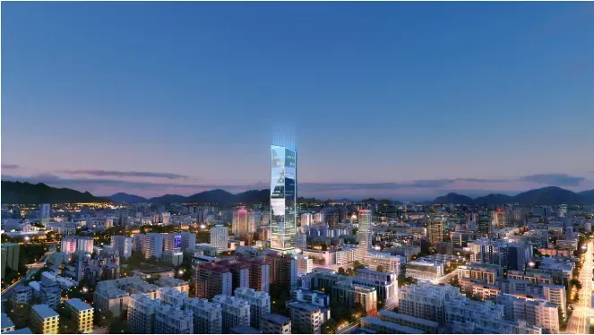 太原天际线刷出新高度迎西266米信达国际金融今日封顶