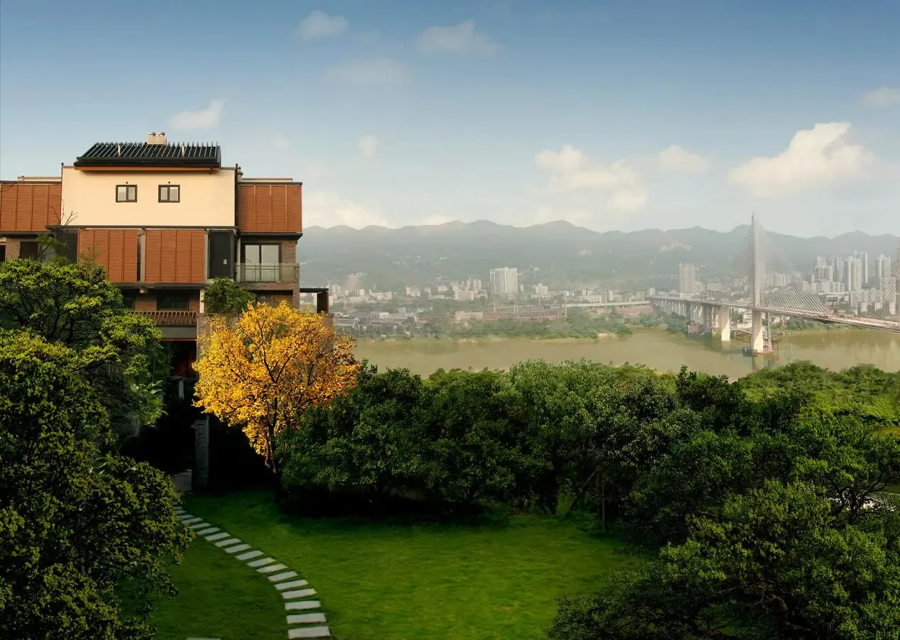 重庆国奥村筑就美好湖江叠墅