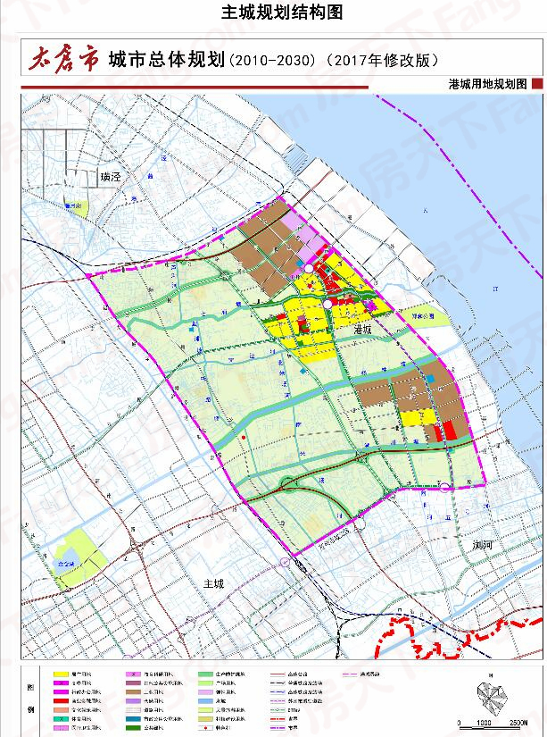 太仓市城市总体规划20302017年修改版修改版批后公示