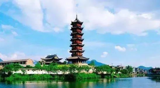 (塘河边白象古塔,图片来源于网络)
