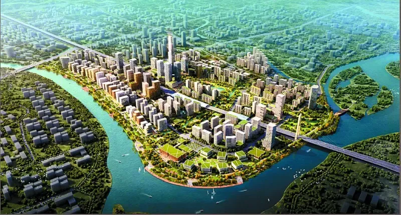 奇槎新城规划图(图片来源网络)