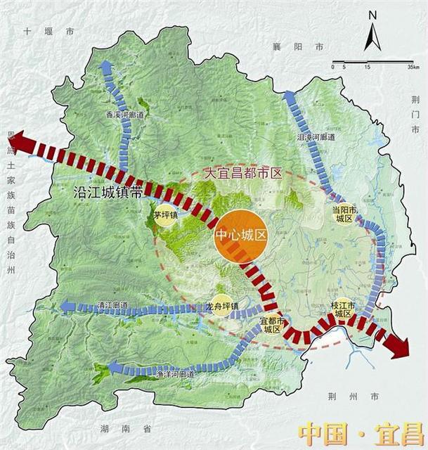 宜昌东城新区规划图图片