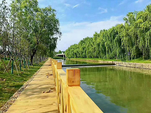 合肥板桥河景观图片