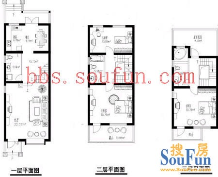 康城花园别墅户型图
