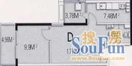 空间蒙太奇商住楼户型图