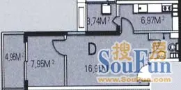 空间蒙太奇商住楼户型图