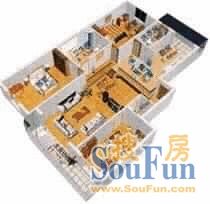 珠江名苑住宅户型图