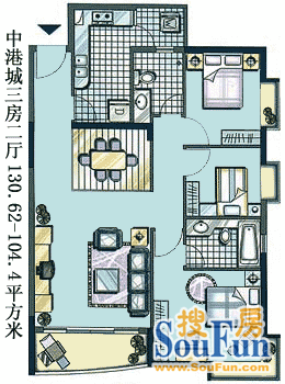 中港城户型图图片