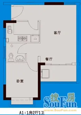 春天广场户型图