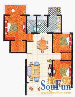 西华苑户型图