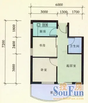 芝华室户型图