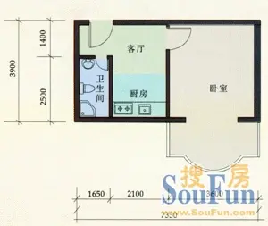 芝华室户型图