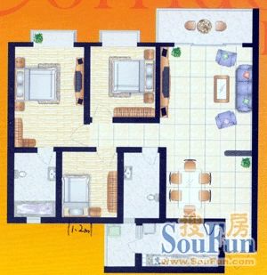 户型图1/1