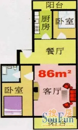 密西花园小区户型图
