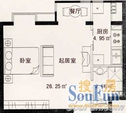 康桥水郡户型图