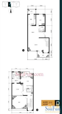 水木兰亭别墅户型图