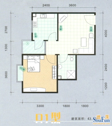 佳和馨居户型图