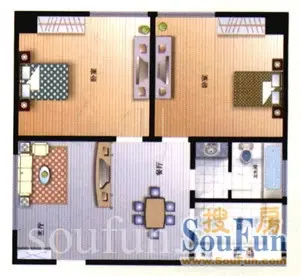 建华大厦户型图