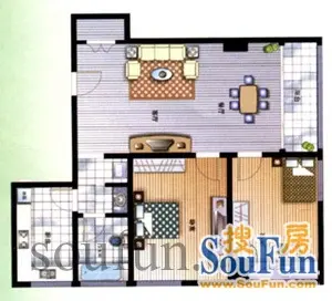 建华大厦户型图