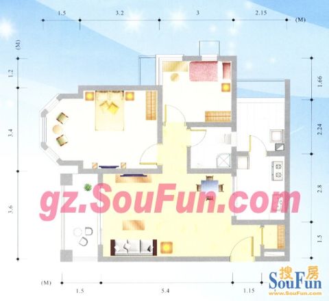 祈福南湾半岛户型图