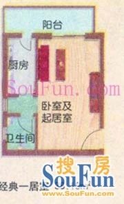 慧竹丽景户型图