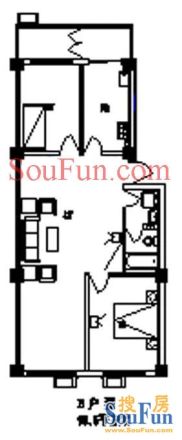 新平北路1号院户型图