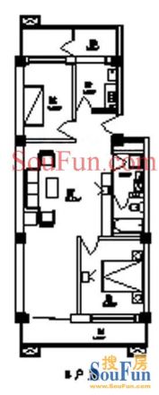 新平北路1号院户型图