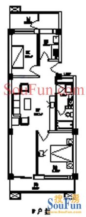 新平北路1号院户型图