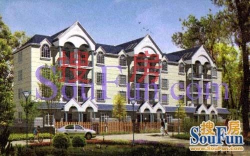 潭柘山城实景图