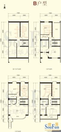 鸿福天地户型图