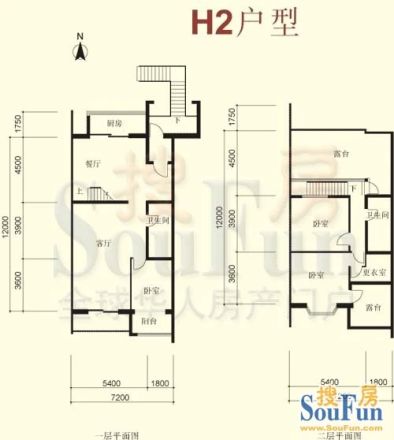 鸿福天地户型图