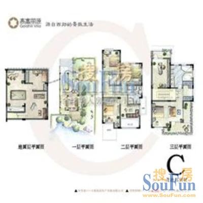 高富丽源名邸户型图