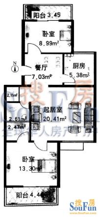 沁馥家园户型图