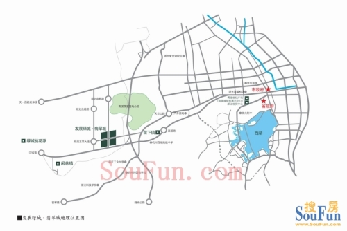 翡翠城交通图交通图