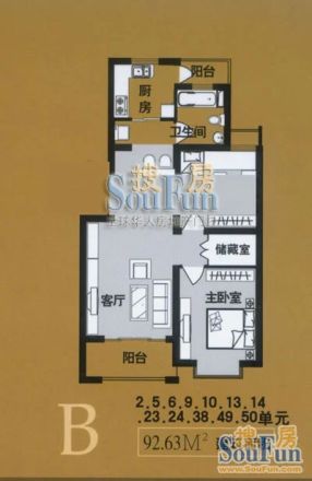 森海豪庭户型图