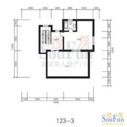 翠堤花墅户型图